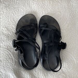 Chaco Women's Black Strappy Sandals